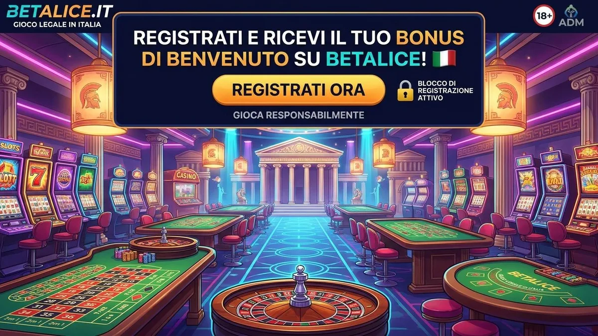 Registrazione con bonus Betalice